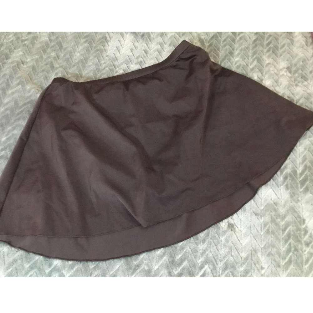Women’s Brown Swim Skirt 10